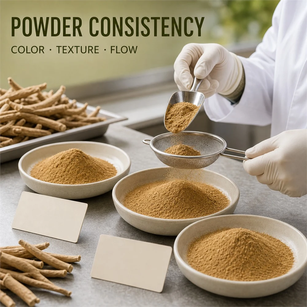 Ashwagandha Extract Project Option packaging and supply presentation