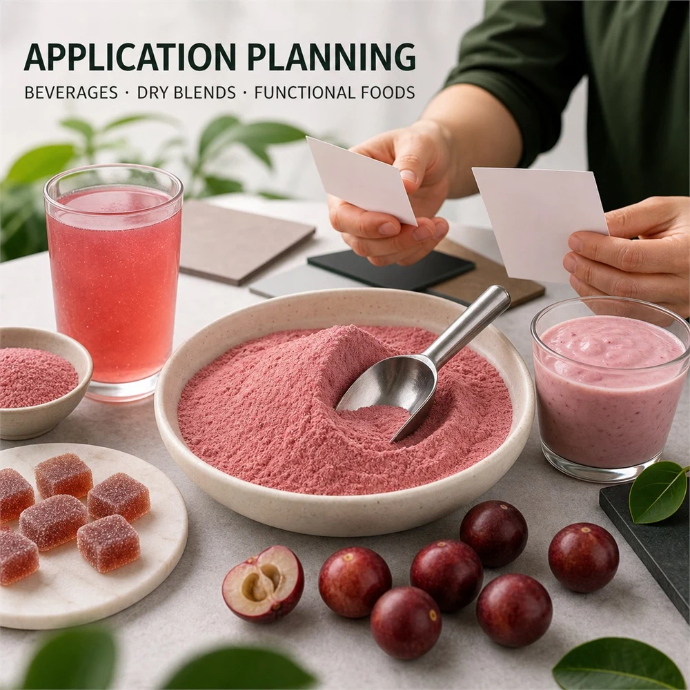 Camu Camu Fruit Powder quality and documentation presentation