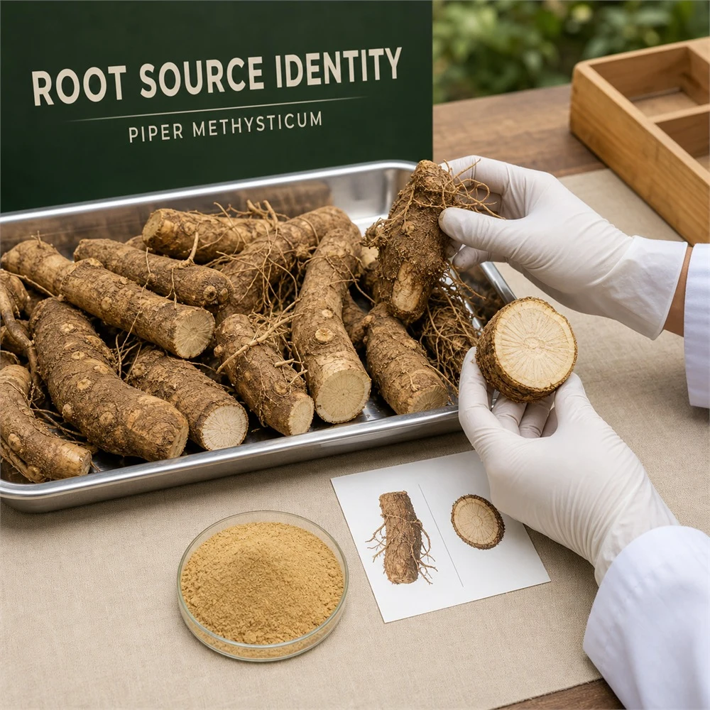 Kava Root Extract ingredient and specification presentation