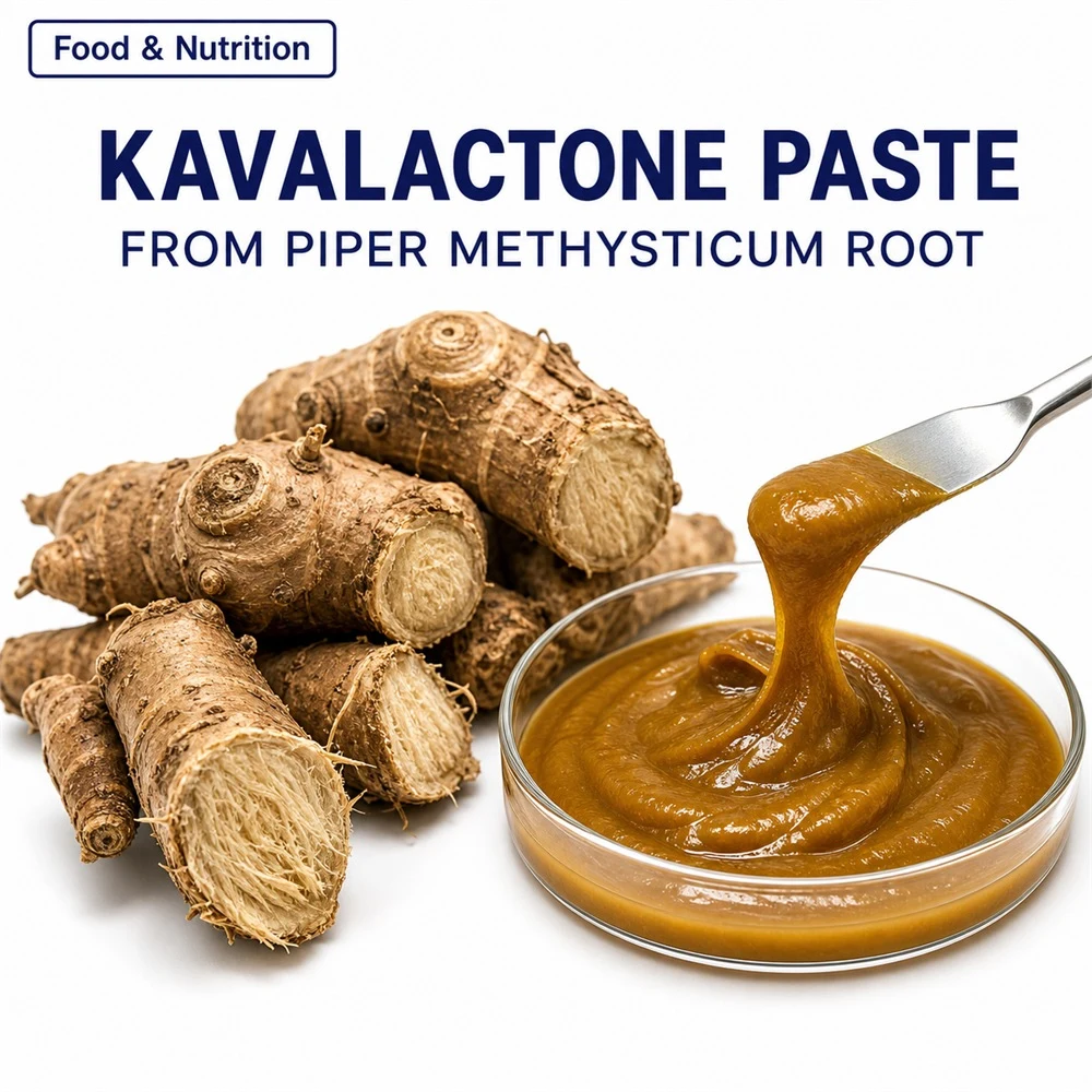 Kavalactone Paste product sourcing presentation