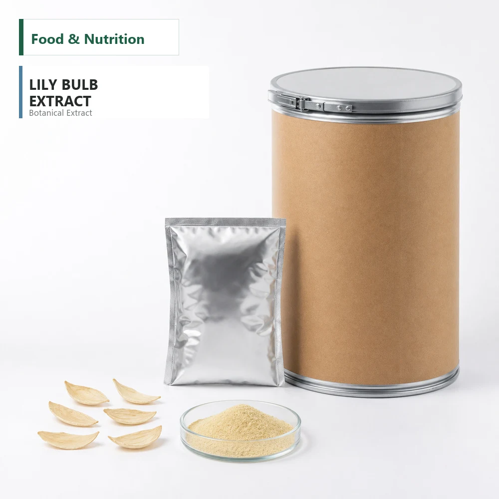 Lily Bulb Extract product sourcing presentation