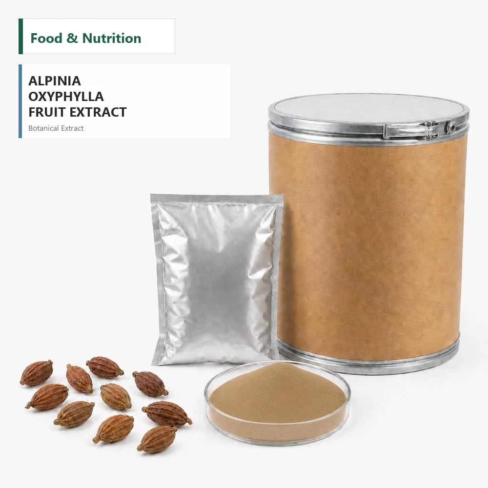 Alpinia Oxyphylla Fruit Extract product sourcing presentation