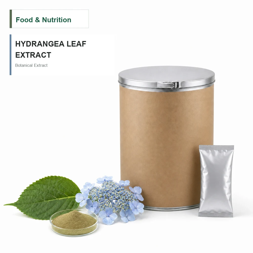 Hydrangea Leaf Extract product sourcing presentation