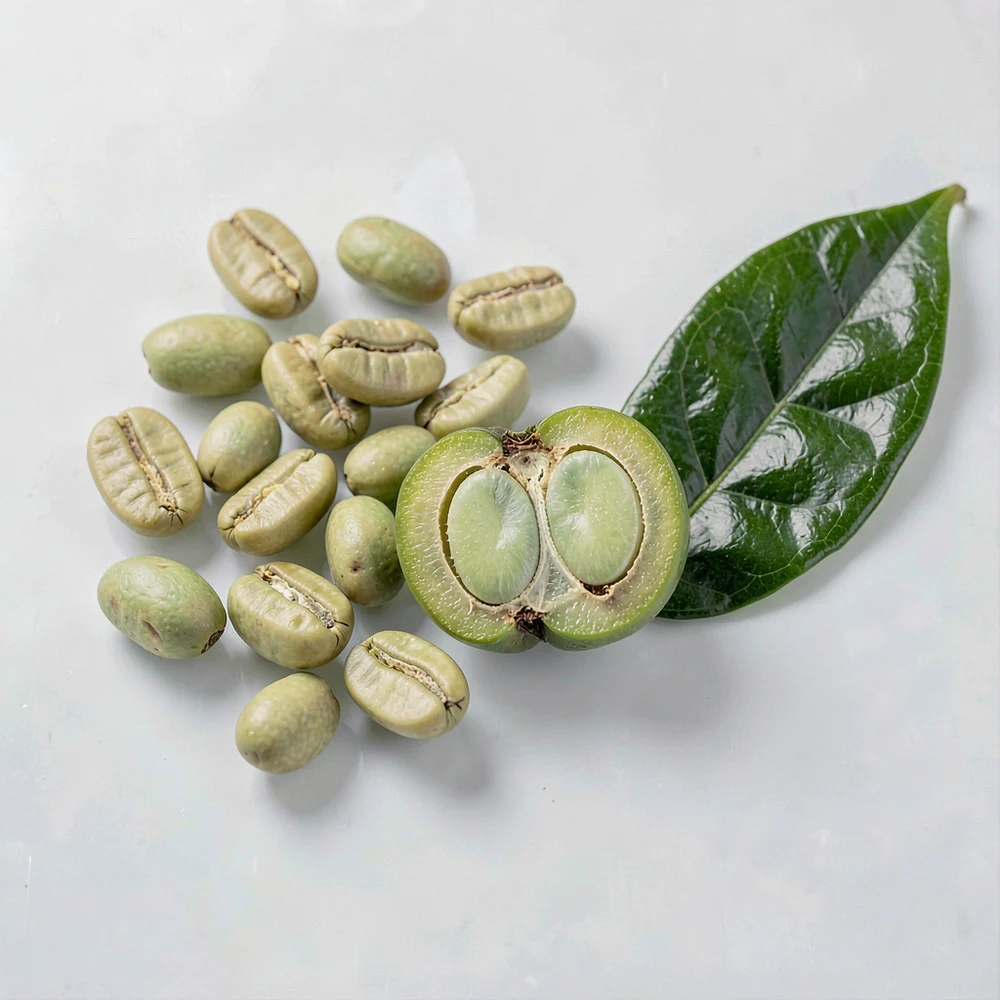 Green Coffee Bean Extract ingredient and specification presentation