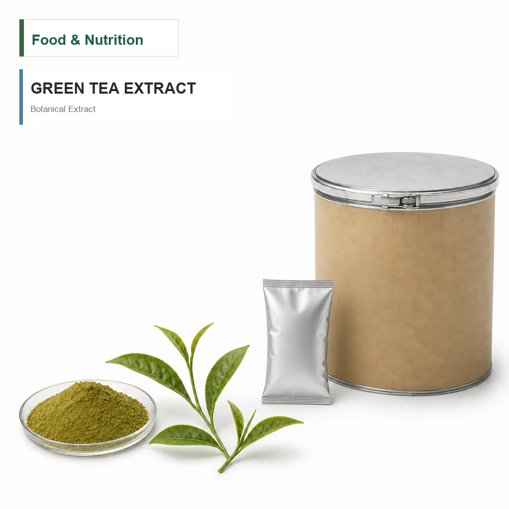 Green Tea Extract product sourcing presentation