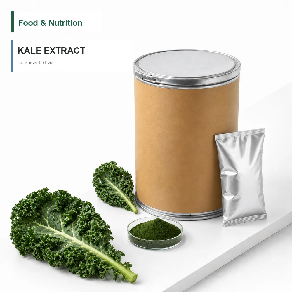 Kale Extract product sourcing presentation