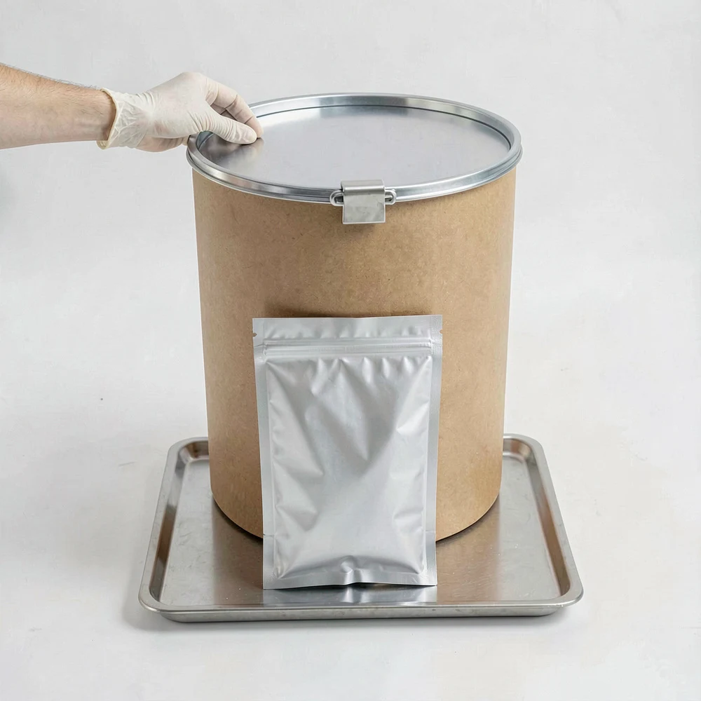 Kale Extract packaging and supply presentation