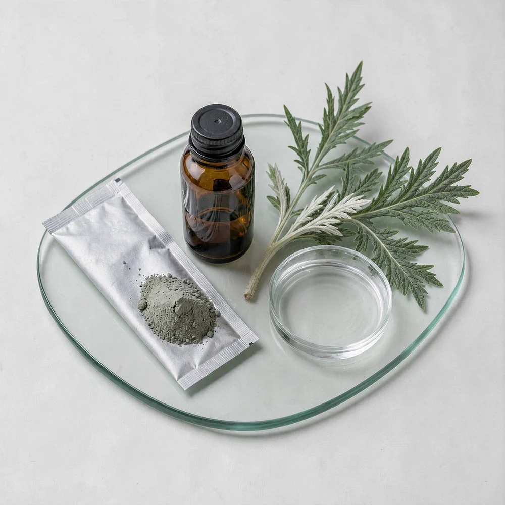 Mugwort Leaf Extract application and project presentation