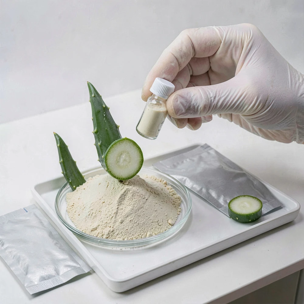 Aloe Vera Extract application and project presentation