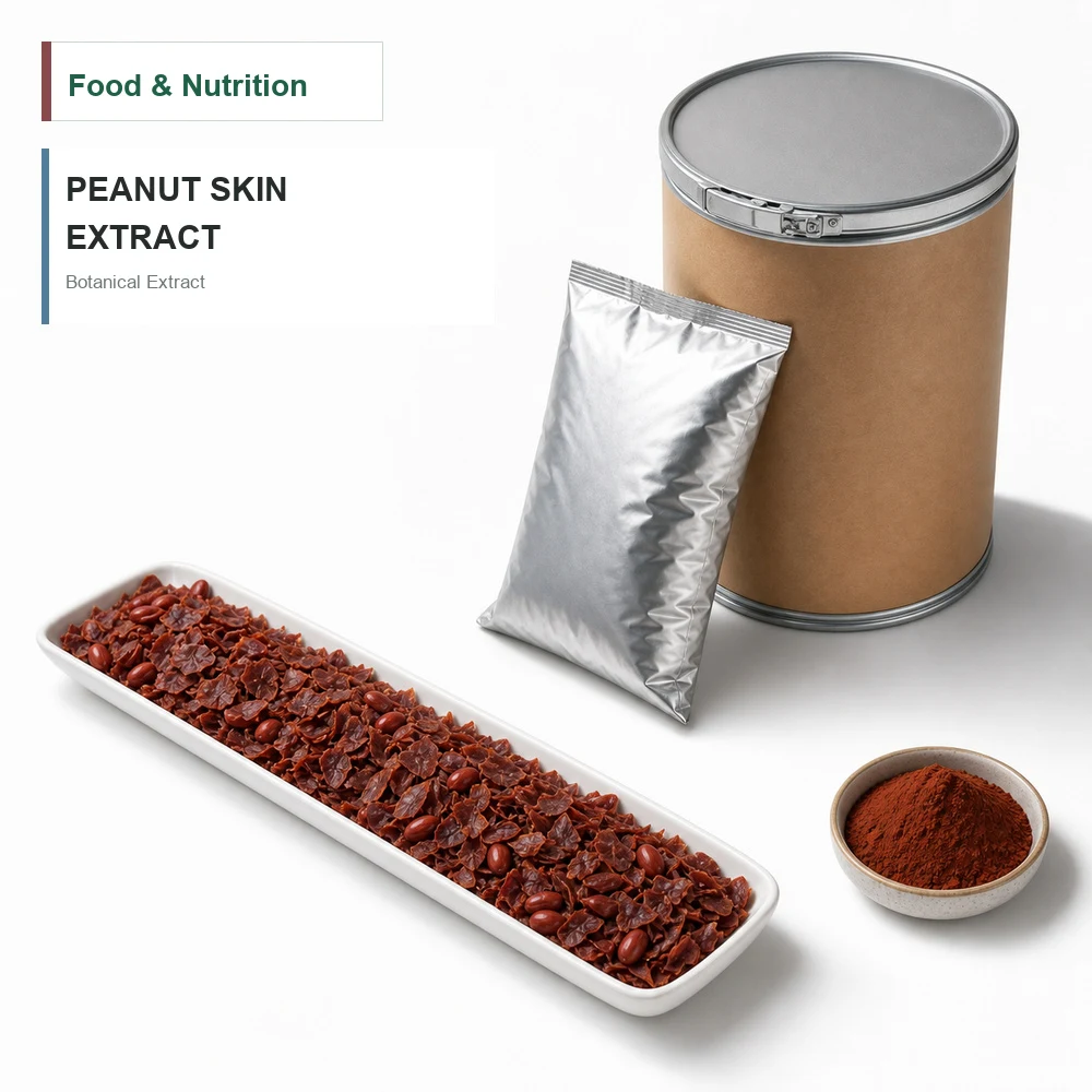 Peanut Skin Extract product sourcing presentation