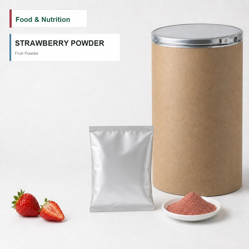 Strawberry Powder product sourcing presentation