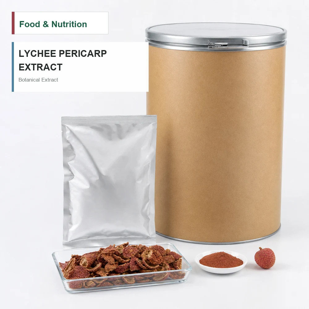 Lychee Peel Extract product sourcing presentation