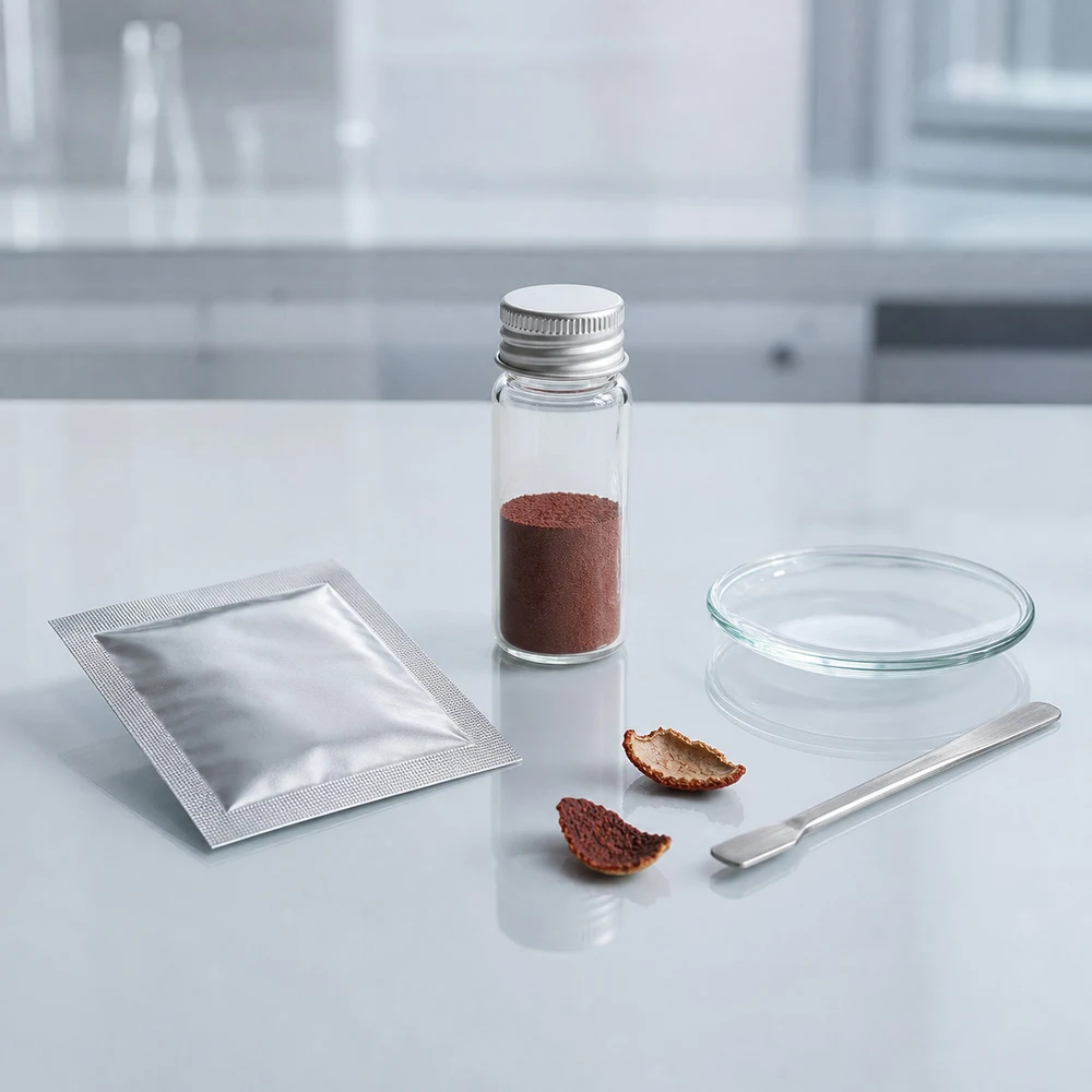 Lychee Peel Extract application and project presentation