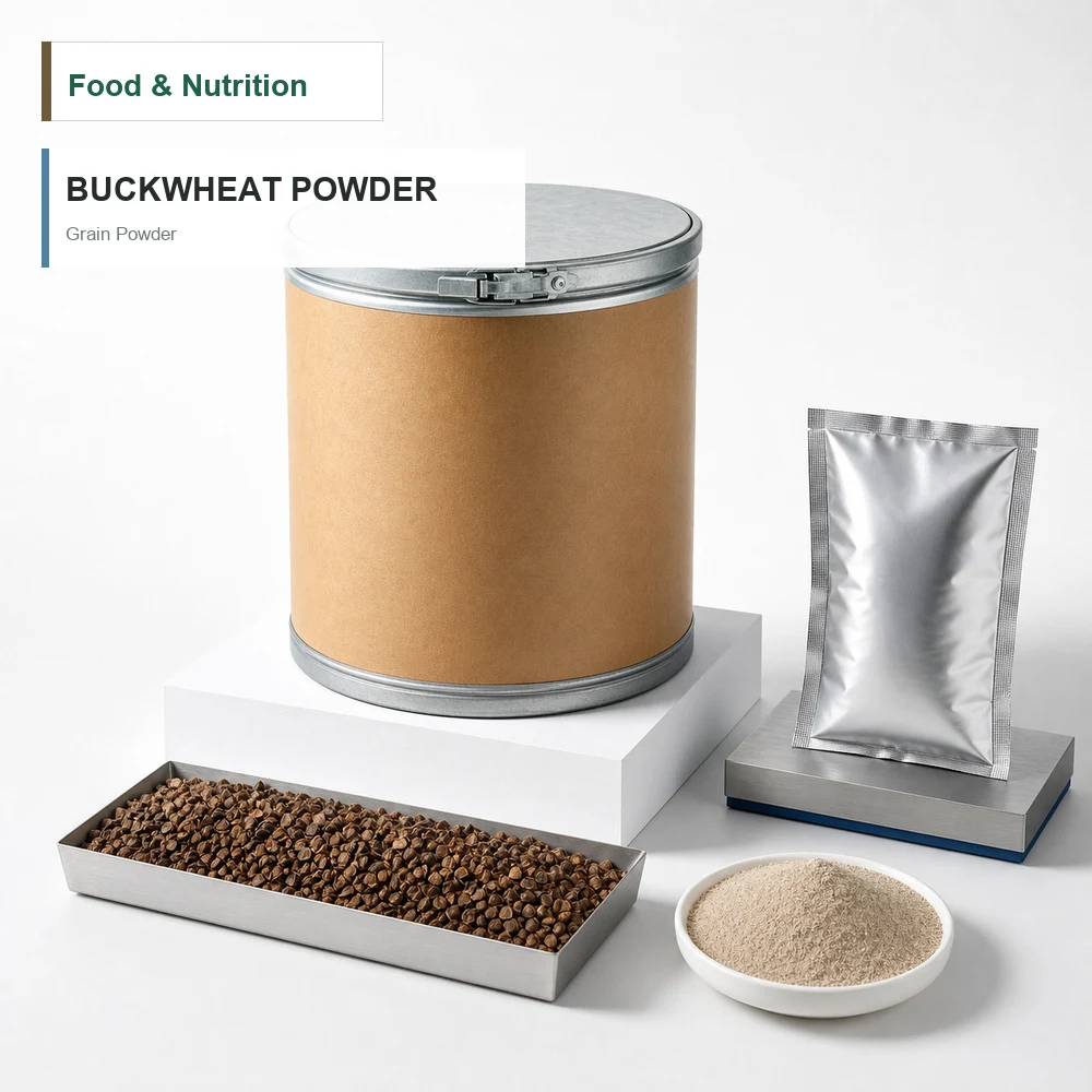 Buckwheat Powder product sourcing presentation