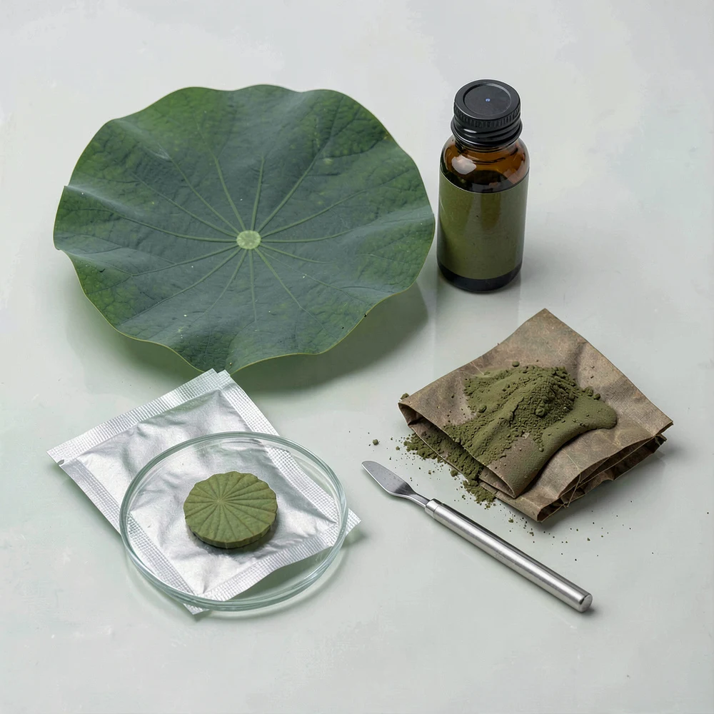 Lotus Leaf Extract application and project presentation