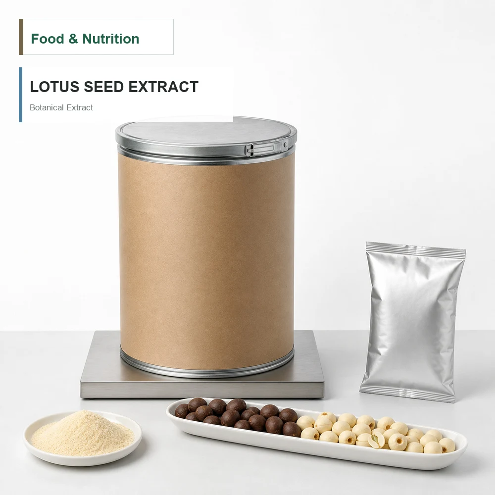 Lotus Seed Extract product sourcing presentation