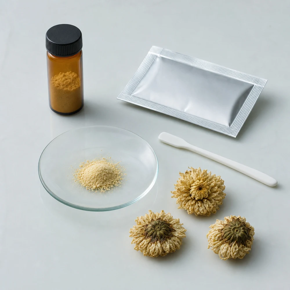 Chrysanthemum Extract application and project presentation