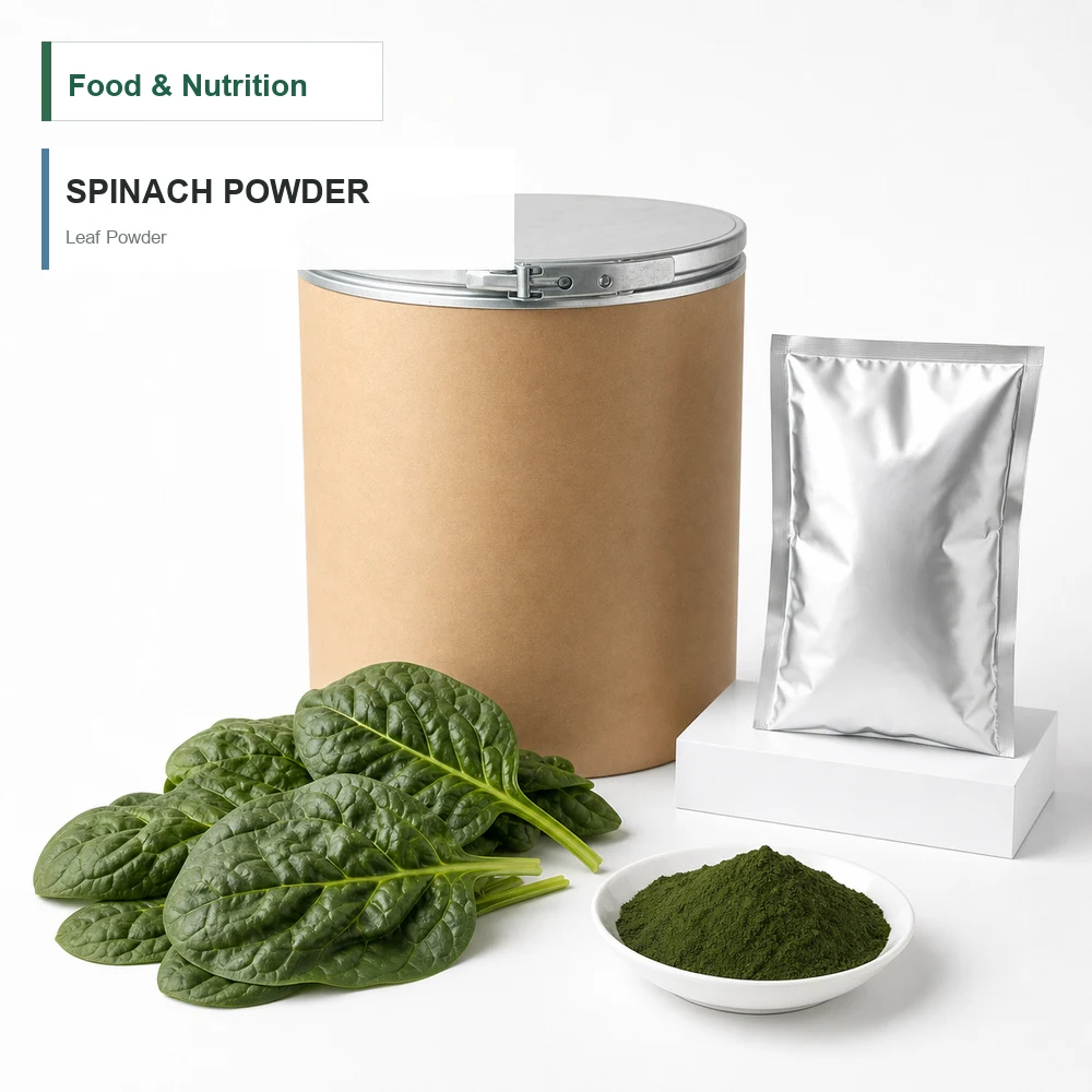 Spinach Powder product sourcing presentation