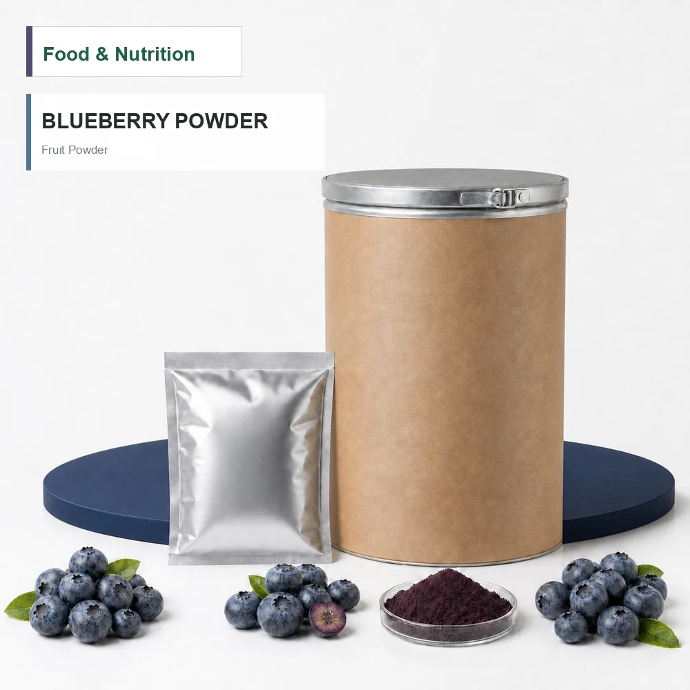 Blueberry Powder product sourcing presentation
