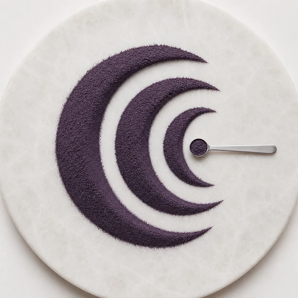 Blueberry Powder product format presentation