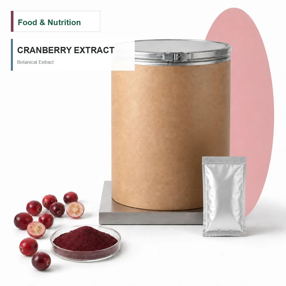 Cranberry Extract product sourcing presentation