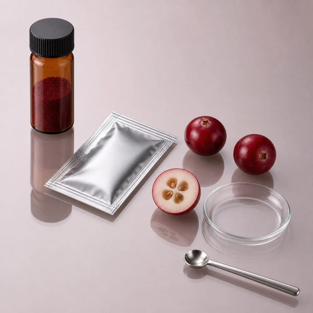 Cranberry Extract application and project presentation