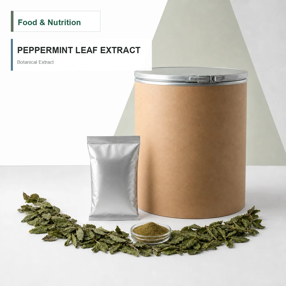 Peppermint Leaf Extract product sourcing presentation