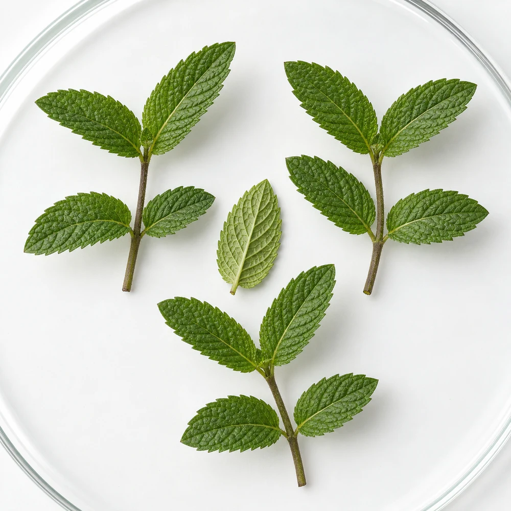 Peppermint Leaf Powder ingredient and specification presentation