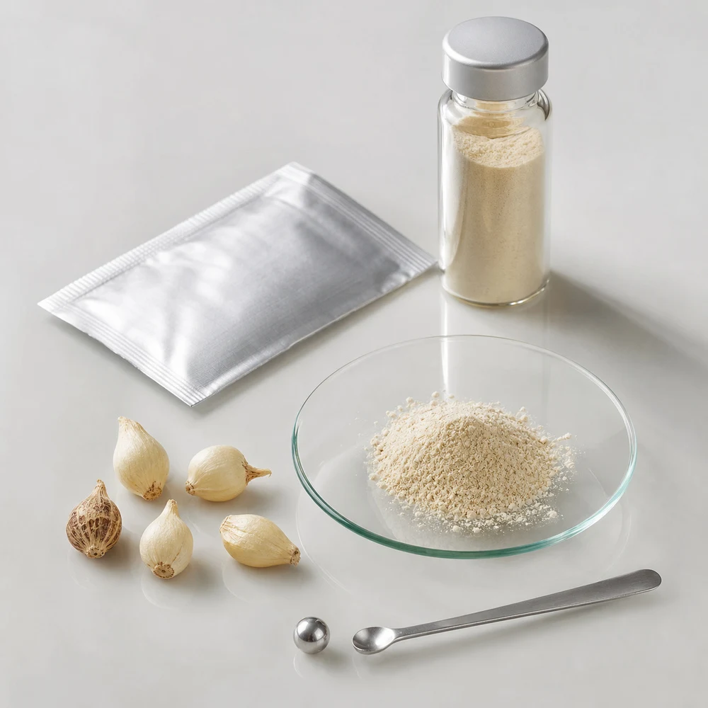 Allium Macrostemon Extract application and project presentation