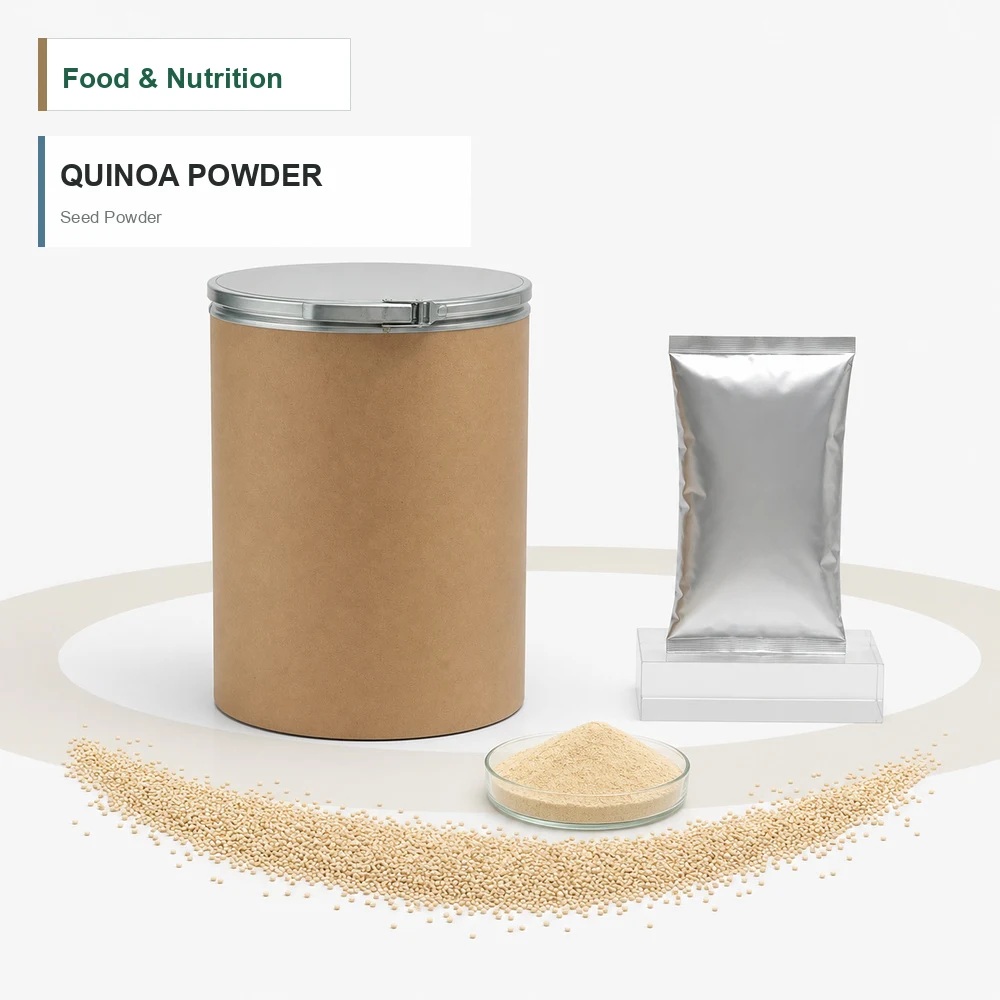 Quinoa Powder product sourcing presentation
