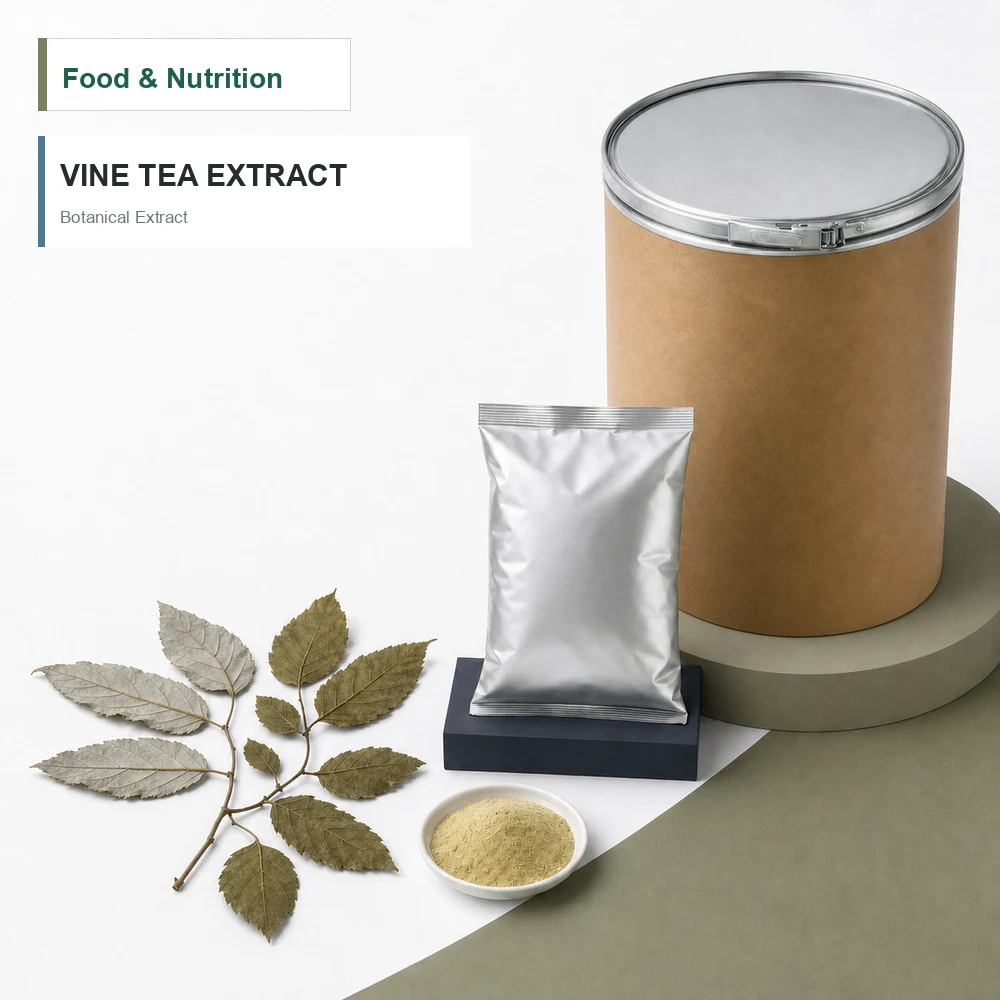 Vine Tea Extract product sourcing presentation