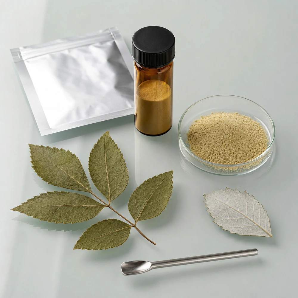 Vine Tea Extract application and project presentation