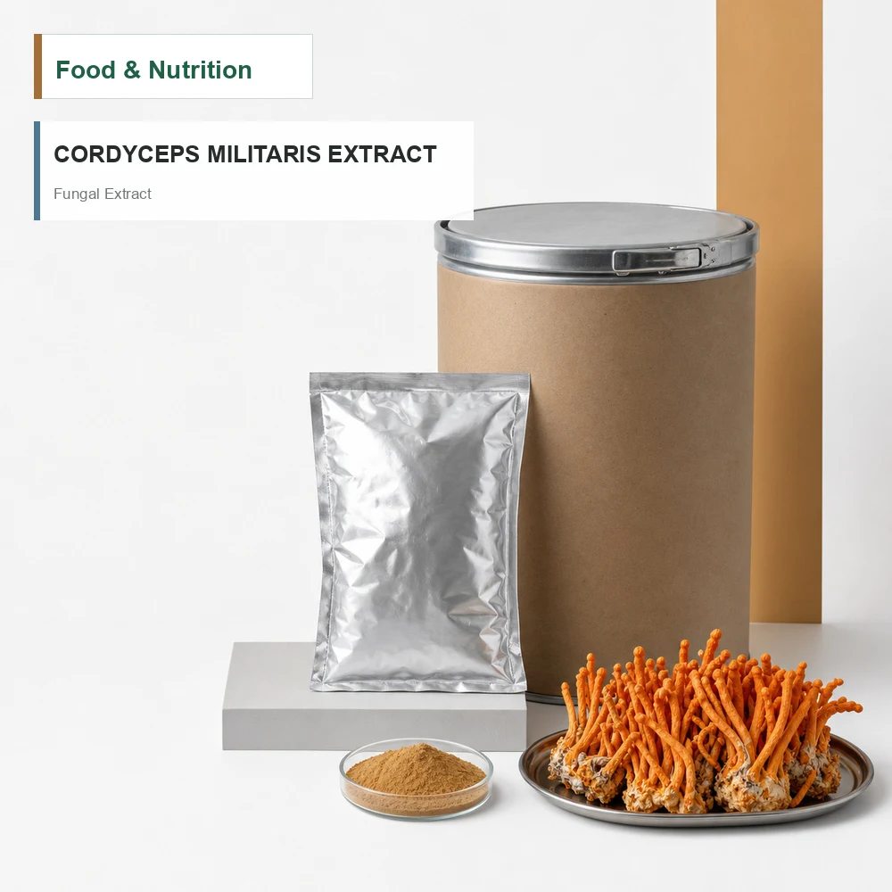 Cordyceps Mycelium Extract product sourcing presentation