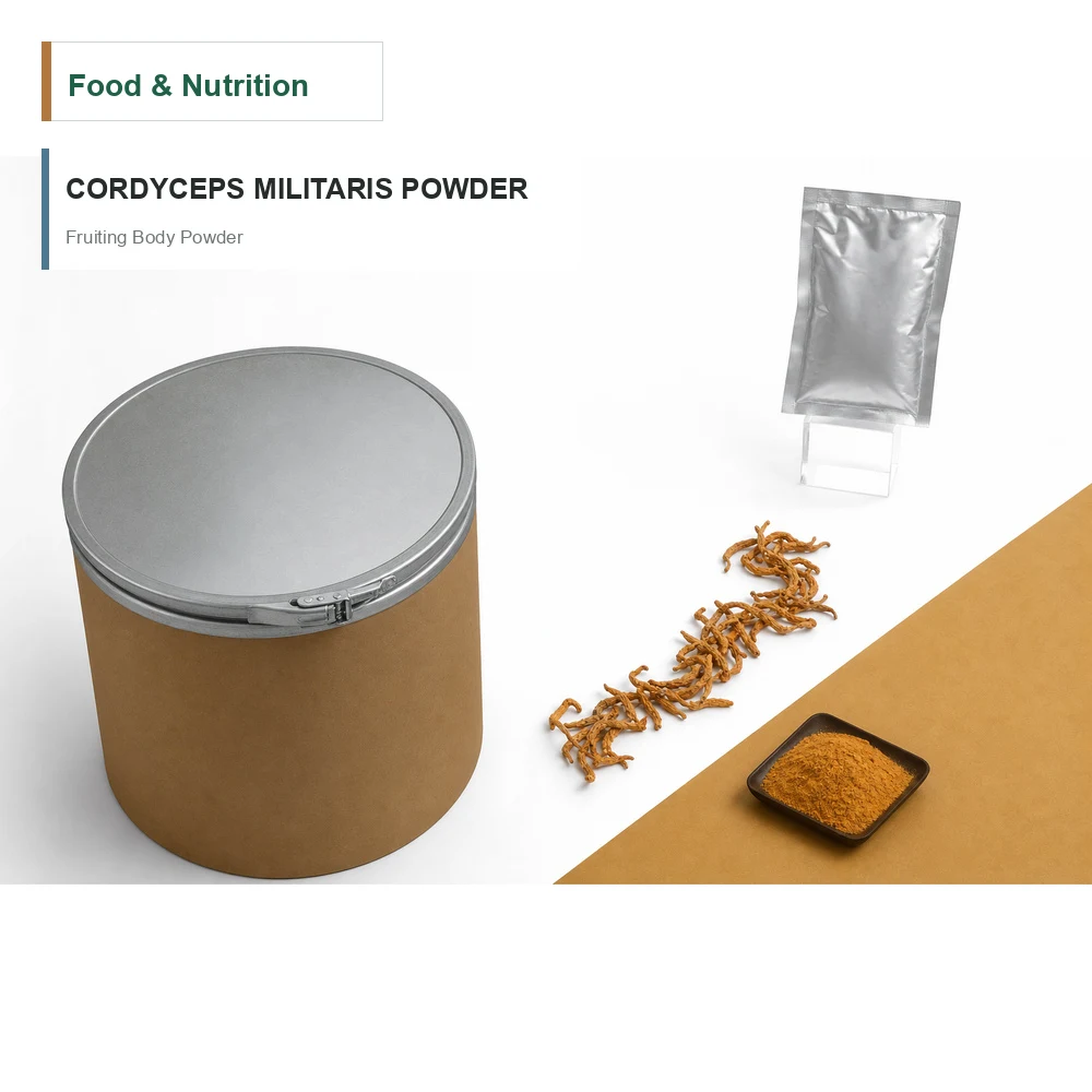 Cordyceps Mycelium Powder product sourcing presentation