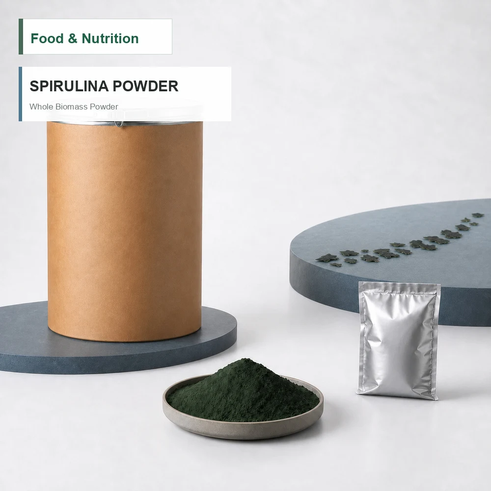 Spirulina Powder product sourcing presentation