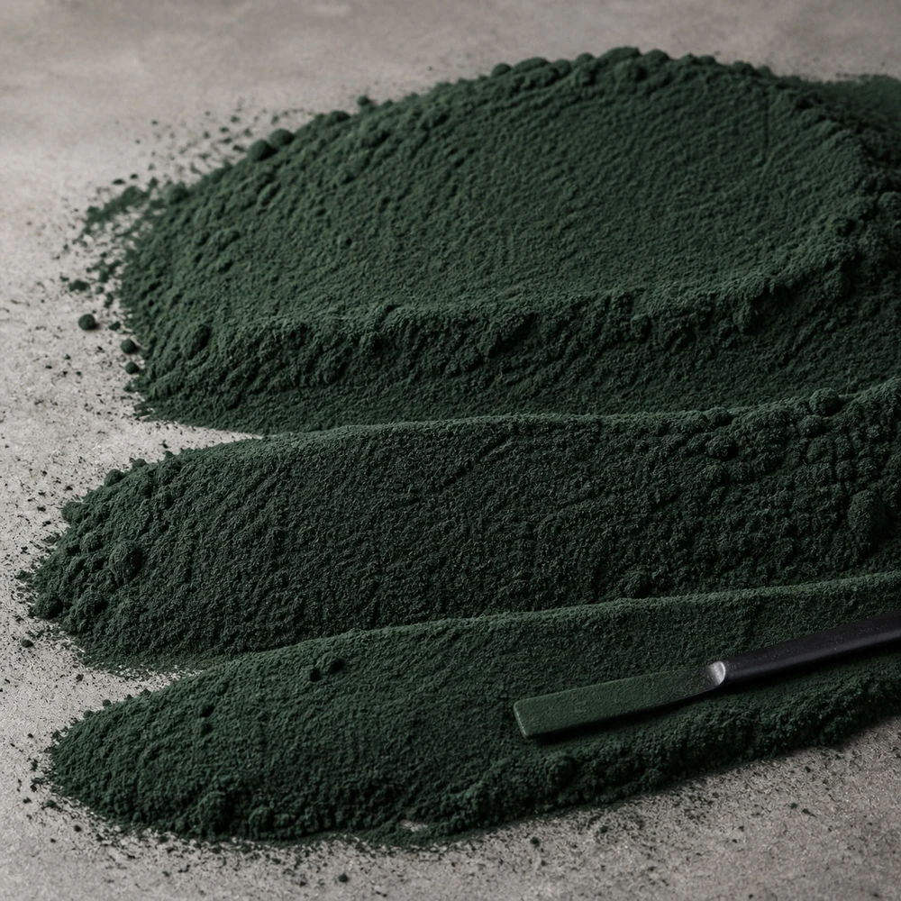 Spirulina Powder product format presentation