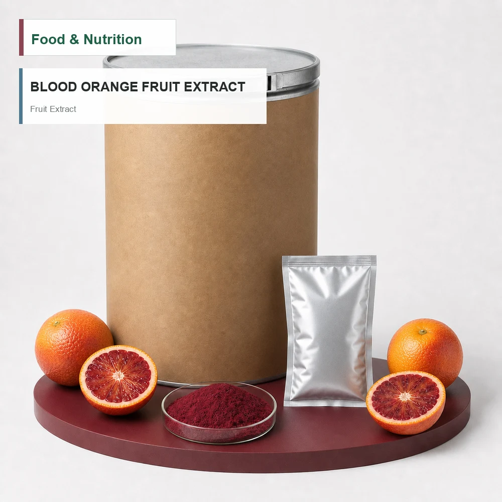 Blood Orange Fruit Extract product sourcing presentation