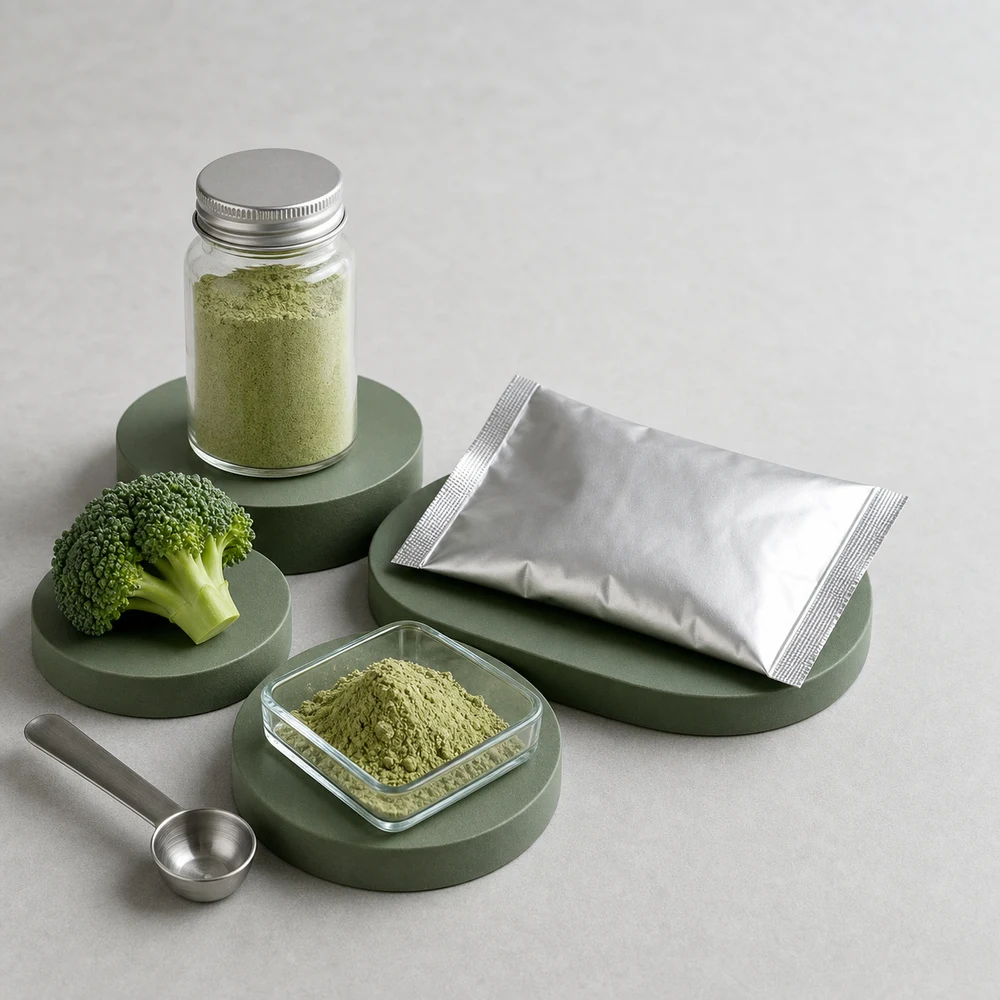Broccoli Powder application and project presentation