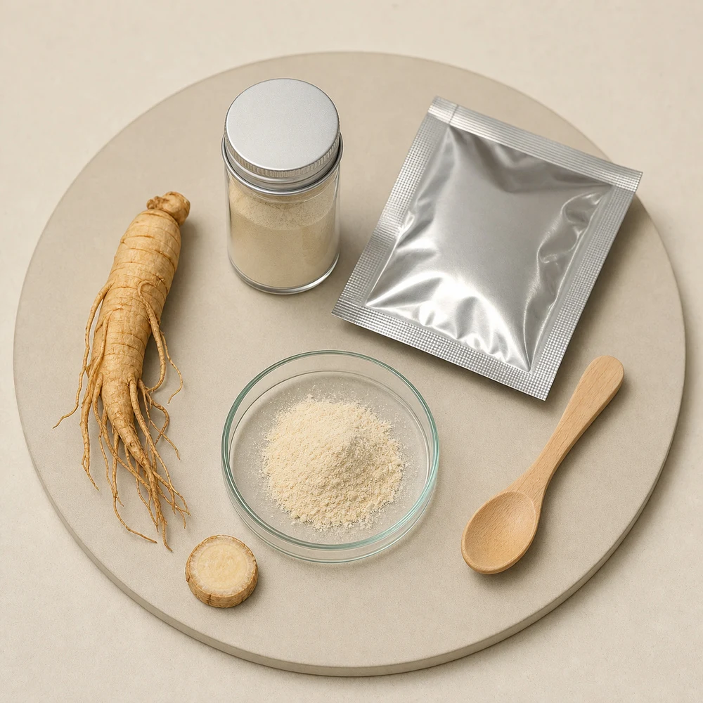American Ginseng Extract application and project presentation