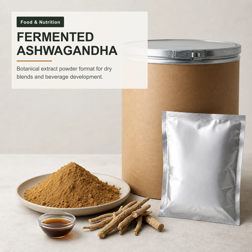 Fermented Ashwagandha Extract product sourcing presentation