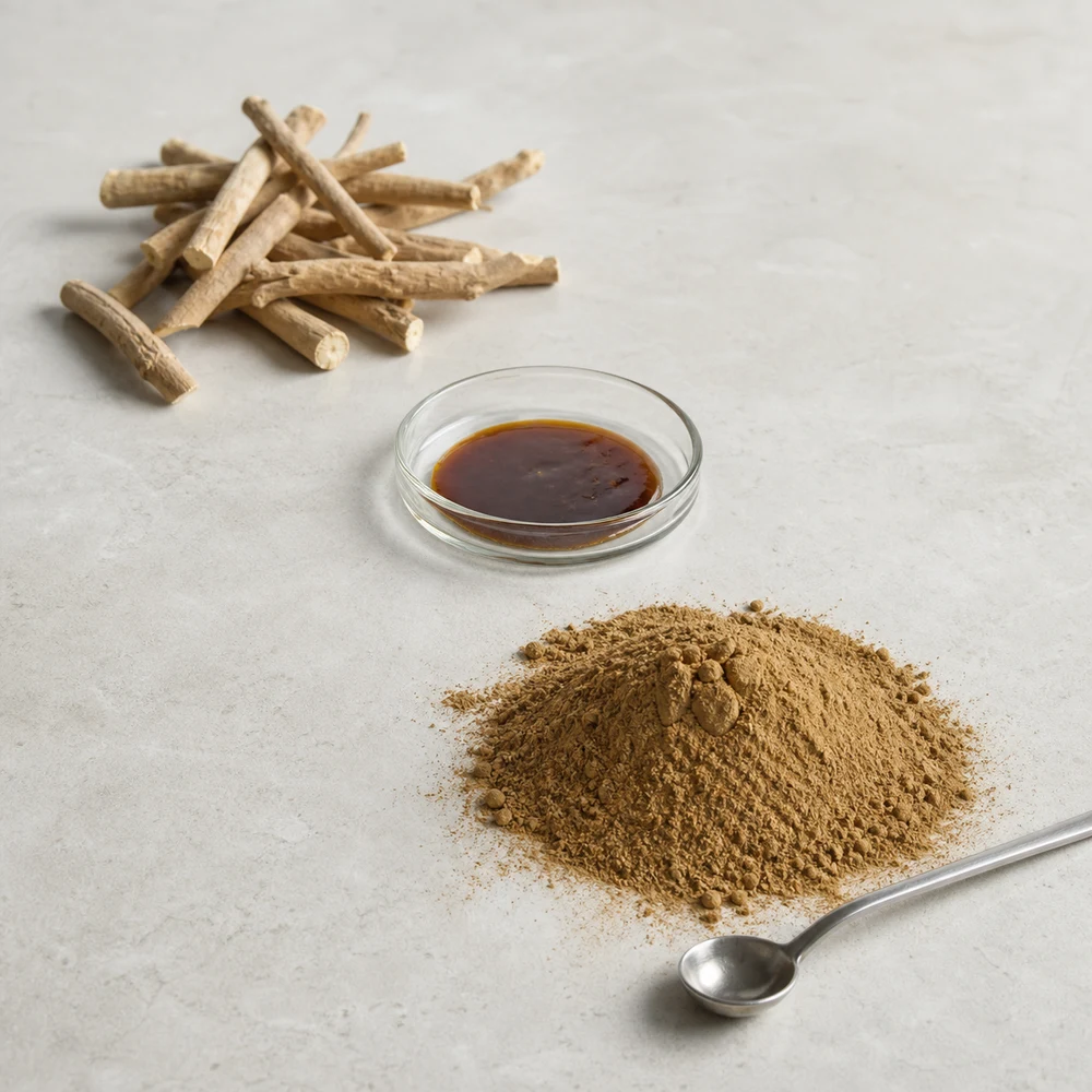 Fermented Ashwagandha Extract ingredient and specification presentation