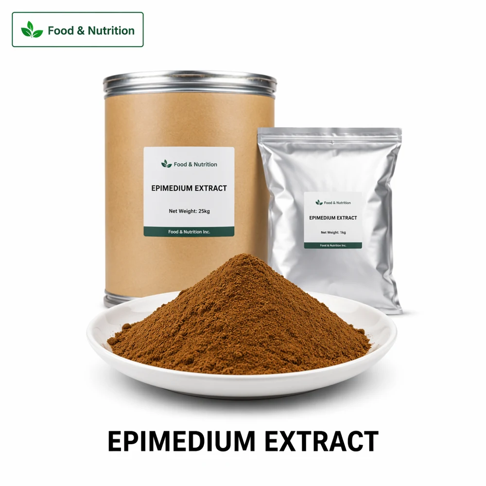 Epimedium Extract product sourcing presentation
