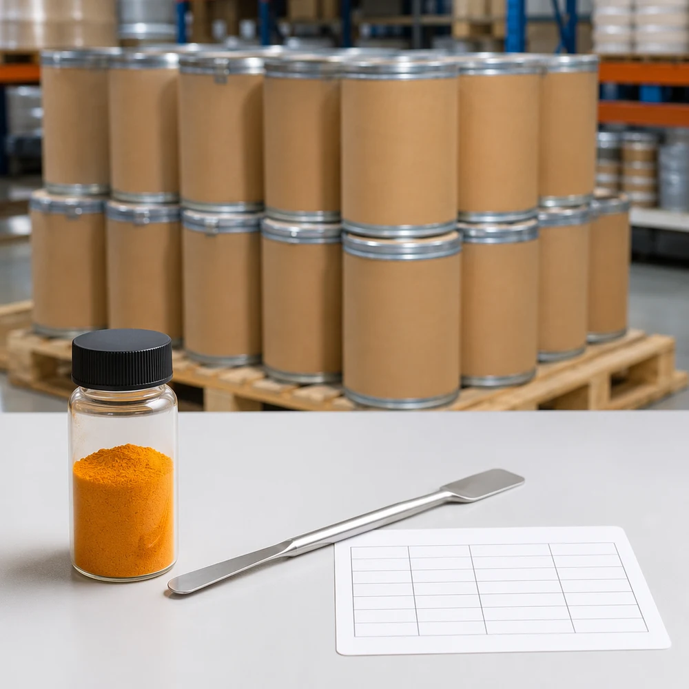 Curcumin Extract quality and documentation presentation