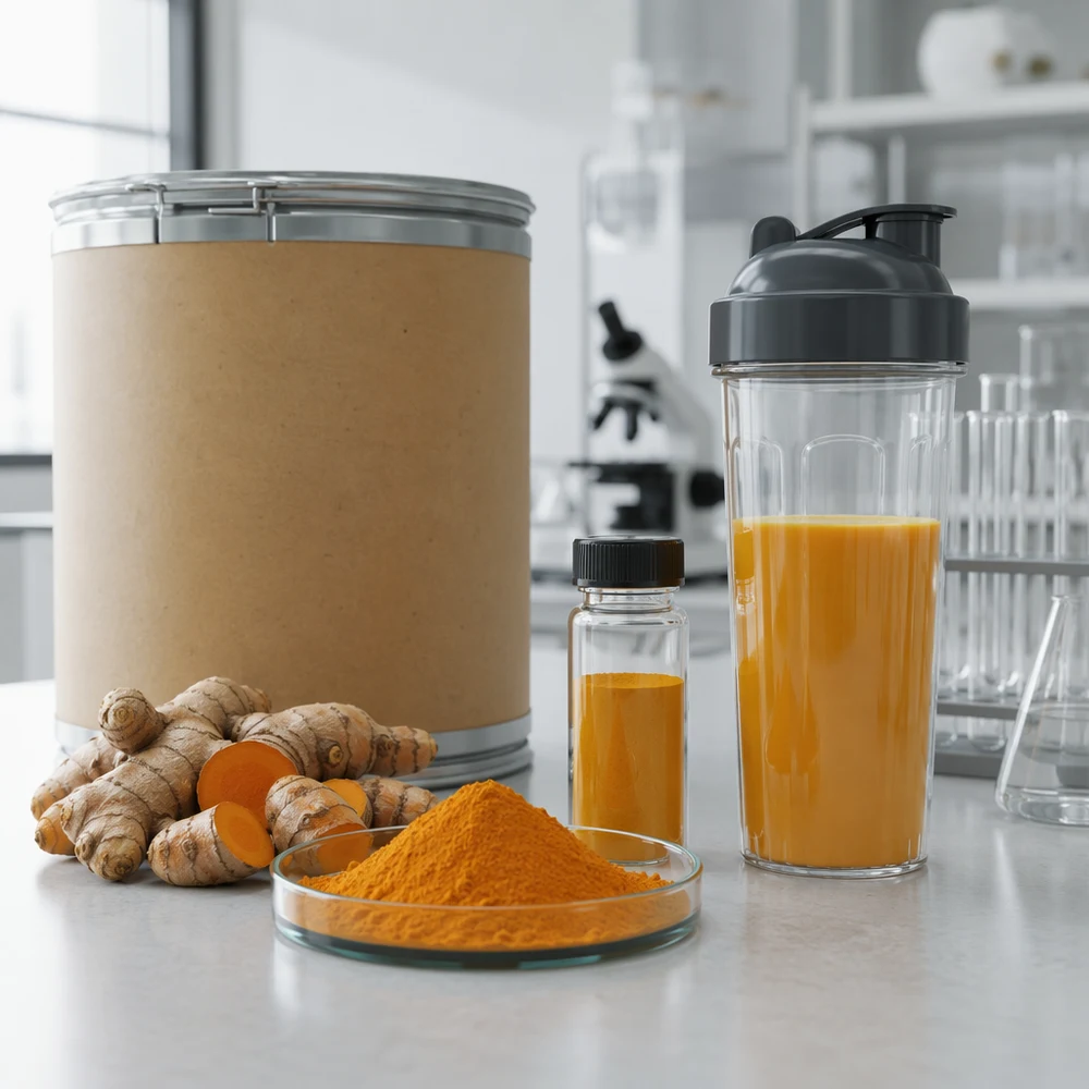 Curcumin Extract application and project presentation