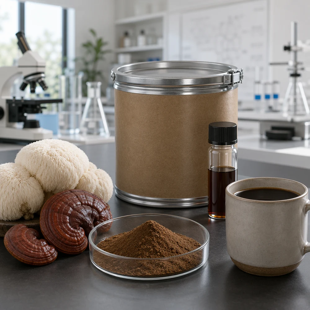 Multi-Mushroom Extract Blend application and project presentation