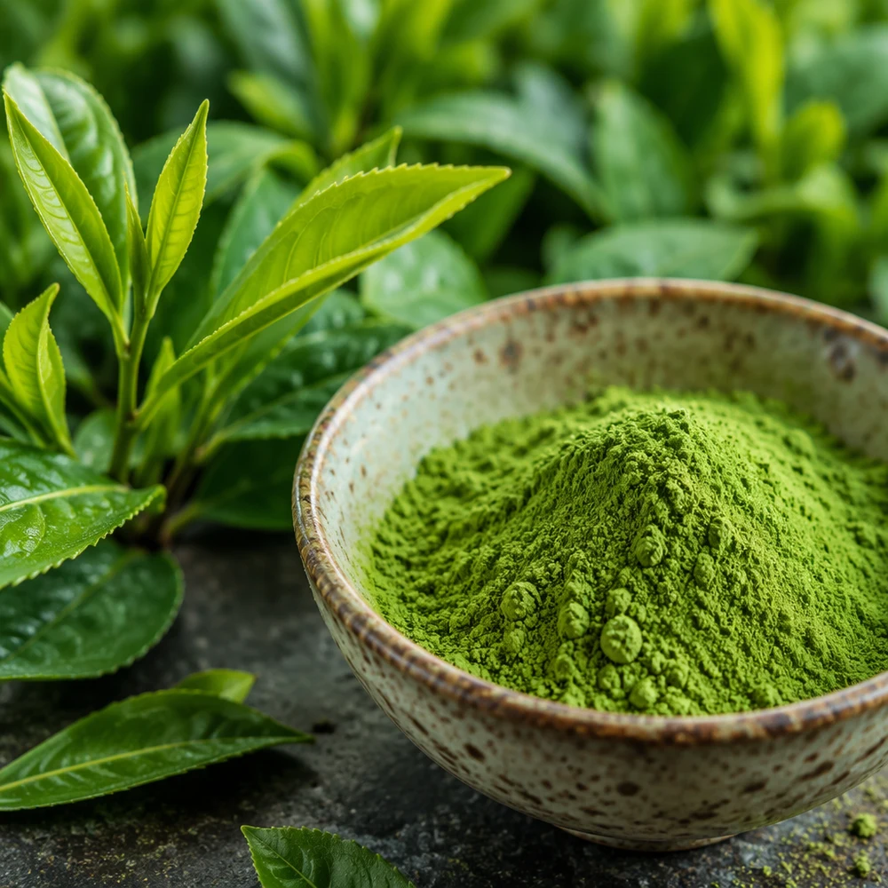 Uji Matcha Powder ingredient and specification presentation