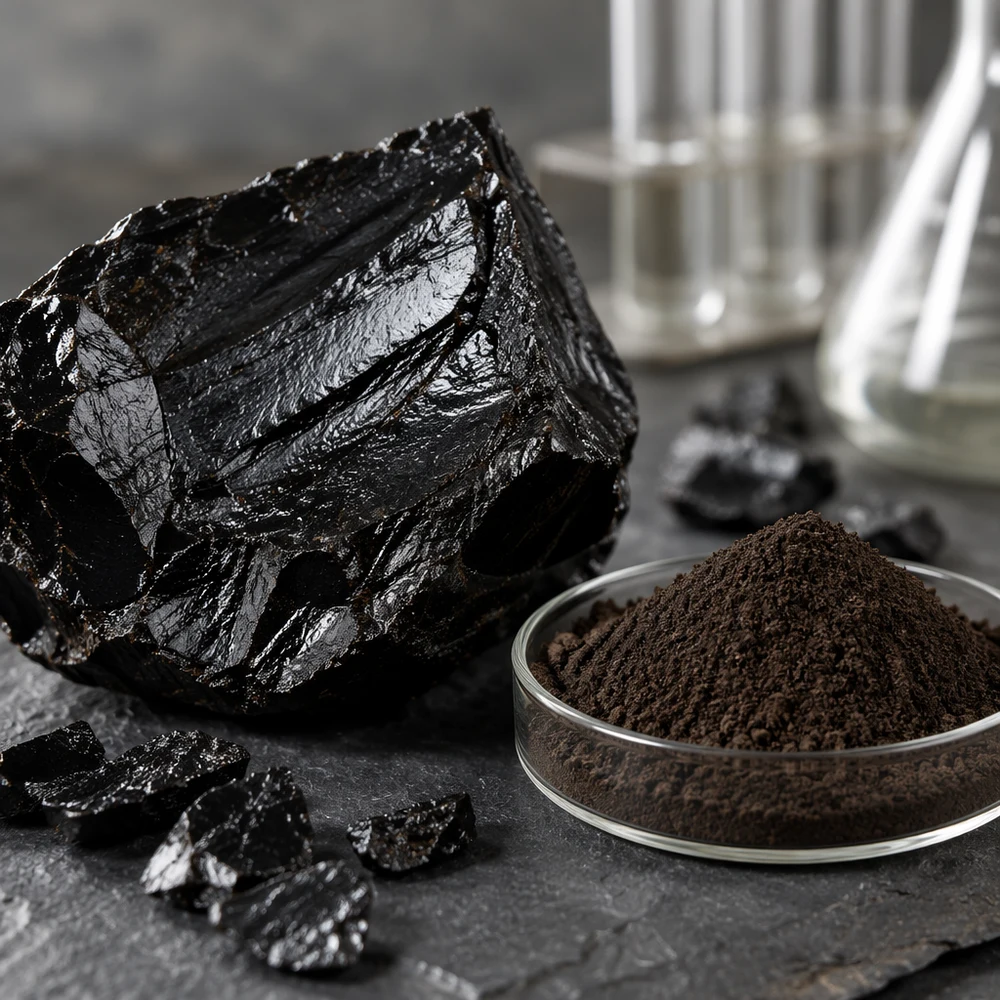 Shilajit Extract ingredient and specification presentation