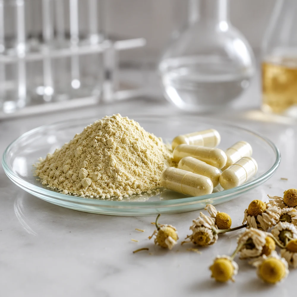 Apigenin Capsules ingredient and specification presentation