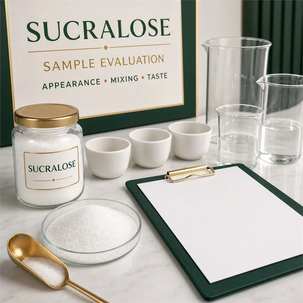 Sucralose quality and documentation presentation