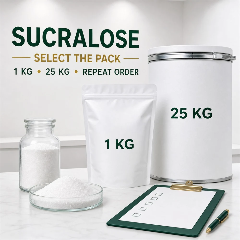 Sucralose application and project presentation